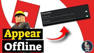 How To Appear Offline On Roblox [upl. by Enilesor]