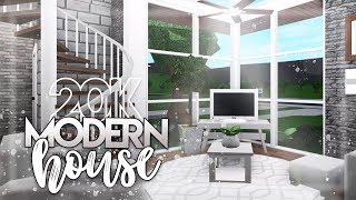 Roblox  Bloxburg 20k Modern House  House Build [upl. by Htebaras141]