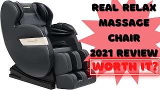 Real Relax Massage Chair Review  Worth it [upl. by Sonitnatsnok]