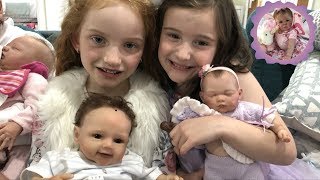 REBORN DOLL SHOW Making New Friends [upl. by Ecarg]