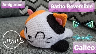 Amigurumi de Gatito Reversible Calico [upl. by Traver]