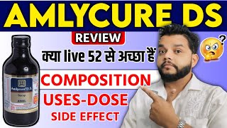 Amlycure DS Syrup Review In Hindi  Amlycure DS BenefitsUsesDose amp Precautions [upl. by Karlotta]