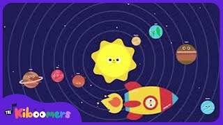 The Planets Song  The Kiboomers Preschool Songs amp Nursery Rhymes About The Solar System [upl. by Inglis575]