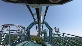 Alpengeist 4K OnRide Busch Gardens Williamsburg [upl. by Roter]