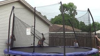 How to Set Up A Trampoline [upl. by Anees]