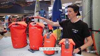 WATERPROOF DRY BAGS TIPS STAND UP PADDLE  KAYAK ITIWIT  TUTO SACS POLOCHON ÉTANCHES [upl. by Rramo174]