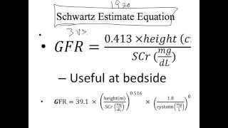 Chronic Kidney Disease  Calculate GFR and Estimate [upl. by Baram33]