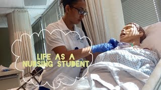 Day in the Life of a Nursing Student [upl. by Brett491]