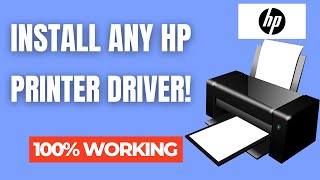 Installing HP Printer Drivers and Software [upl. by Adnertal]