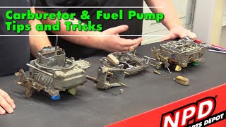 Carburetor Fuel Pump Troubleshooting Tips and Tricks Episode 420 Autorestomod [upl. by Reggis]