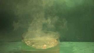 C01 Reaction of Caesium and Water [upl. by Anihsit123]