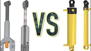 LEGO Pneumatic Cylinders VS Linear Actuators [upl. by Mosa]