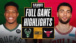 BUCKS at BULLS  FULL GAME HIGHLIGHTS  April 22 2022 [upl. by Yrehcaz530]