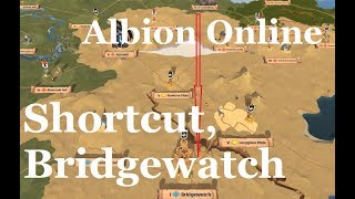 Albion Online  Caerleon to Bridgewatch fast almost safely [upl. by Sinai569]