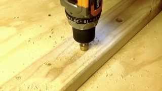 Easy Way To Enlarge Drilled Hole [upl. by Bartholomeo]