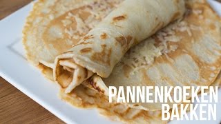 HOW TO Pannenkoeken bakken  OhMyFoodness [upl. by Attenahs938]