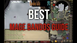 BEST Solo Mage Bandos Guide 20 KILL TRIPS [upl. by Elbam]