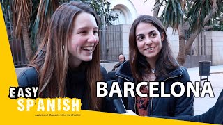 What do locals like and dislike about Barcelona  Easy Spanish 185 [upl. by Ednargel]