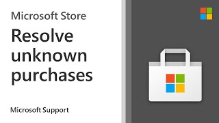 How to resolve an unknown charges from Microsoft Store  Microsoft [upl. by Charlotte]