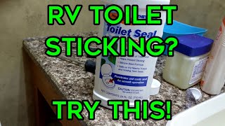 RV Toilet Sticking Try this [upl. by Anitnemelc]