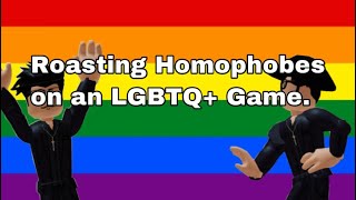 “HOMOPHOBES” ON ROBLOX [upl. by Theis]