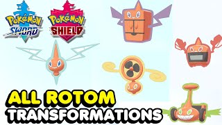 How To Get All Rotom Forms In Pokemon Sword amp Shield Rotom Catalogue Location [upl. by Tsirhc]