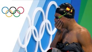 Second chance for a Spanish swimmer after leaving the pool in tears [upl. by Carn]