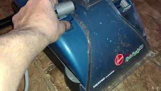 How to use your hoover spin scrub steam vac vacuum [upl. by Zandra138]