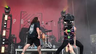 I Prevail  Gasoline Rock USA 2019 Oshkosh Wisconsin [upl. by Lenzi]