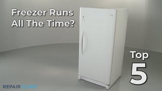 Freezer Runs All The Time — Freezer Troubleshooting [upl. by Nelli190]