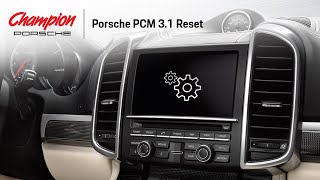 How to Porsche PCM 31 Reset and Fix [upl. by Iadrahs]