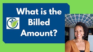 What is the Billed Amount  Healthcare Medical Billing [upl. by Natsreik]