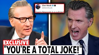 Bill Maher Takes Down Gavin Newsom in Heated Debate—Audience Left Stunned [upl. by Beaner]