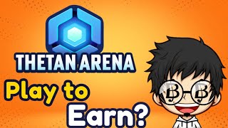 Thetan Arena Gameplay  Play to Earn Moba [upl. by Llewej369]