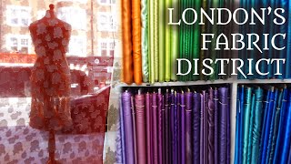 Exploring Londons Fabric District 👀  Goldhawk Road [upl. by Asirrom]