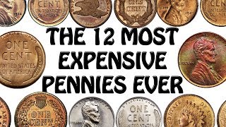 The 12 Most Expensive Pennies In US History [upl. by Colline]