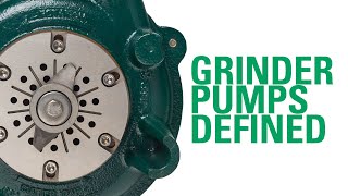 Grinder Pumps Defined [upl. by Reppart]