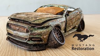 Ford Mustang Gt  Amazing Restoration Abandoned Model Car [upl. by Nilson]