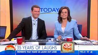 Best bloopers from the past 35 years of Today Show [upl. by Attenweiler]