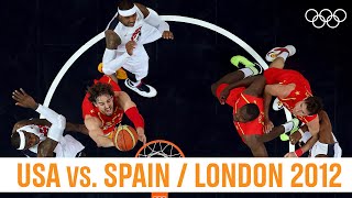 🇺🇸 USA vs 🇪🇸Spain  🏀 Basketball Final London 2012 [upl. by Ennaear937]