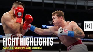 HIGHLIGHTS  Canelo Alvarez vs Avni Yildirim [upl. by Mandi]