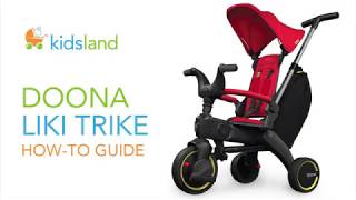 DOONA Liki Trike  StepByStep HowTo Guide by Kidsland [upl. by Zachar]