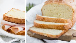 Easy Keto Bread with no crazy ingredients GLUTEN FREE TOO [upl. by Franz]