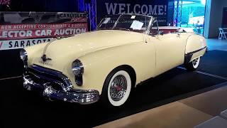 1949 Oldsmobile Futuramic 98 Convertible At the 2019 Fall Carlisle Auction [upl. by Lilla]