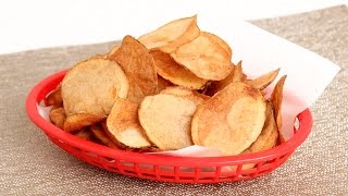 Homemade Potato Chips Recipe  Laura Vitale  Laura in the Kitchen Episode 901 [upl. by Tama]