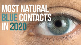 6 Best Blue Color Contact Lenses for Dark Eyes [upl. by Airetas179]