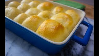 Fluffy Homemade Dinner Rolls [upl. by Anevad]