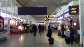 Radisson Blu Hotel Stansted Airport and walk to Terminal Gate 59 [upl. by Nomal254]