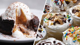 5 Dessert Recipes So Easy Youll Impress Yourself • Tasty [upl. by Nomelihp]