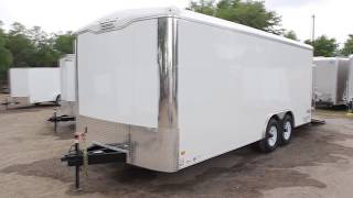 2018 Haulmark Aluminum Snowmobile Trailer [upl. by Nalor]